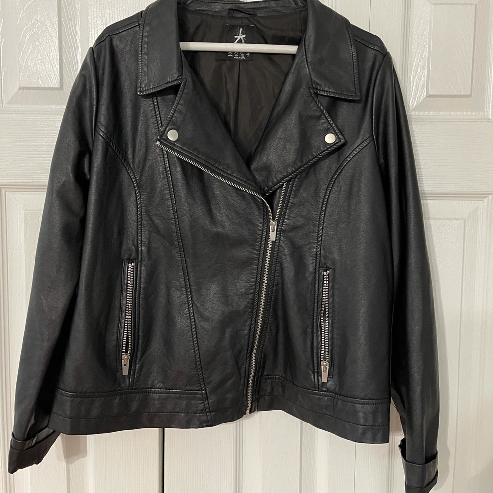 Primark vegan leather jacket